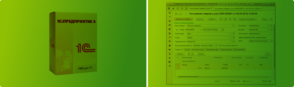 1С:Предприятие для малого и среднего бизнеса